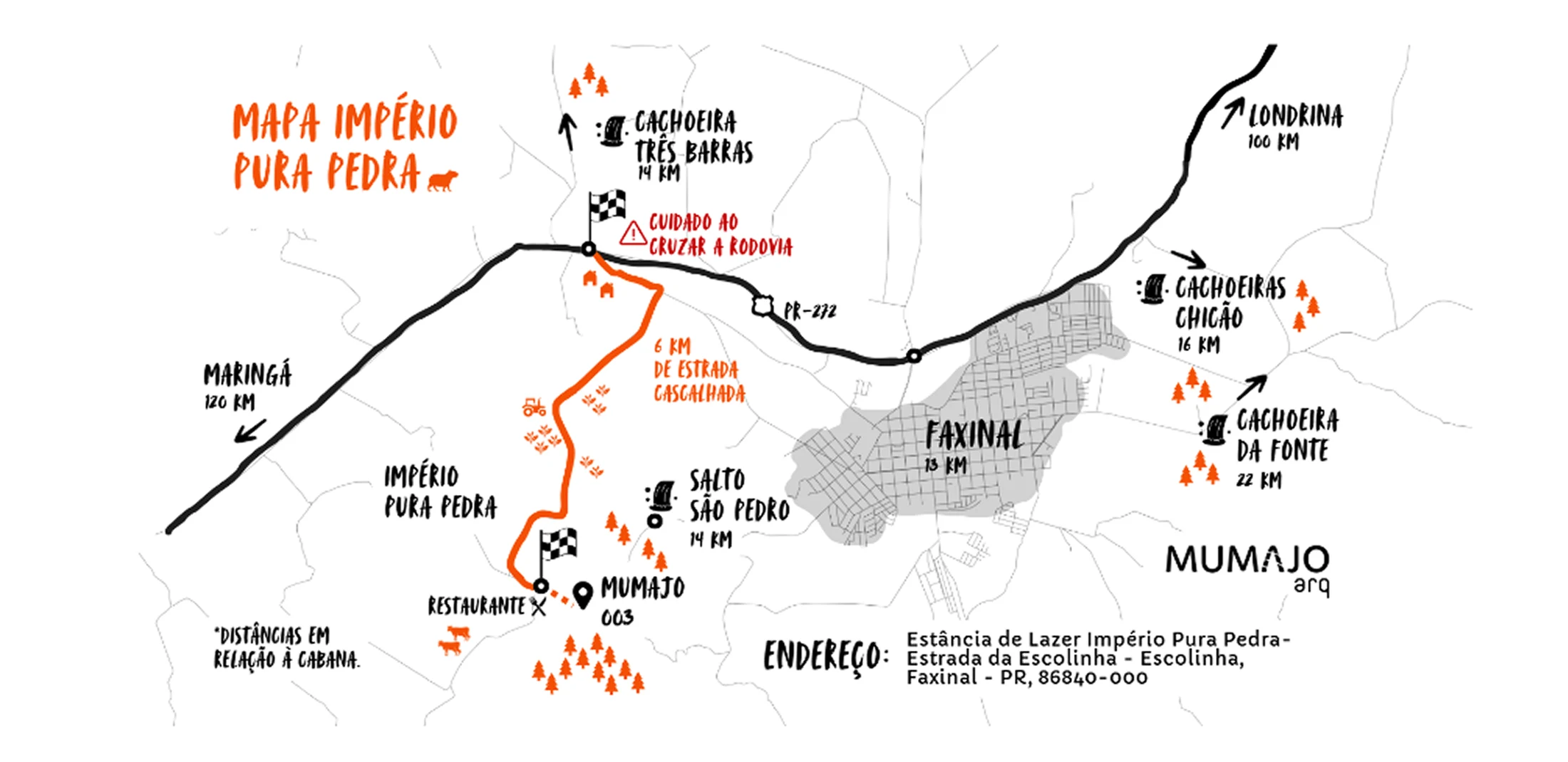 Mapa do trajeto até Mumajo 004